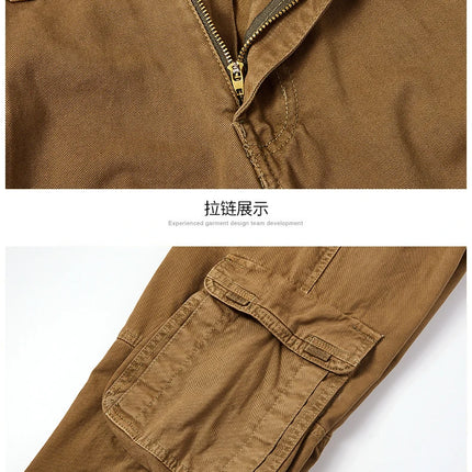 Taglia 28-40 pantaloni tattici militari da uomo tuta lavata multitasche da uomo pantaloni larghi in cotone pantaloni cargo maschili per uomo pantaloni uomo