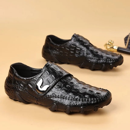 Mocassini Estivi da Uomo per Matrimonio, Scarpe Eleganti da Passeggio, Mocassini da Guida, Nuovi Arrivi Scarpe Casual da Uomo in Pelle Spaccata Slip-on, Scarpe Basse da Uomo