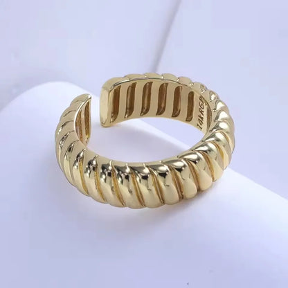 VENTFILLE Anello largo ad arco in argento sterling 925 per gioielli di design punk con geometria femminile regalo asimmetrico Dropshipping