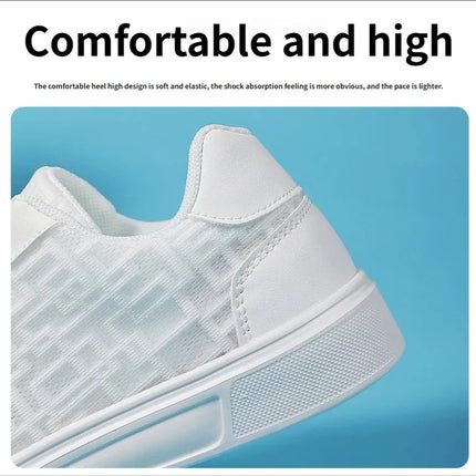 Casual Ell Toe Sneakers Low Top Spor Flats Trendy Versatile Student Leisure Rubber Outsole Summer Breathable Jogging Shoes
