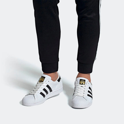 Scarpe da tavolo casual da uomo e da donna originali ufficiali Adidas Superstar trifoglio EG4958