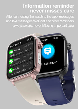 2025 Nuovo AI Diagnosi Lipidi nel sangue Acido urico Test di composizione corporea Smart Watch per uomo ECG + PPG Chiamata Bluetooth Salute Smartwatch platinumshop