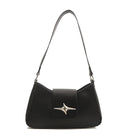 New Style Women's Bag with Lock Closure Fashionable Women Bag Trendy Embossed Women's Shoulder Bag Popular Crossbody Bag PlatiNum