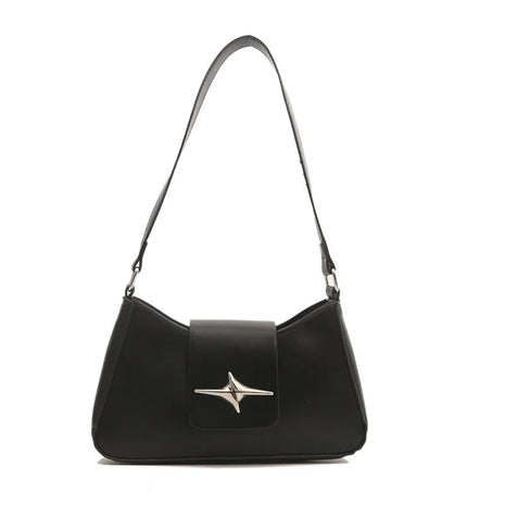 New Style Women's Bag with Lock Closure Fashionable Women Bag Trendy Embossed Women's Shoulder Bag Popular Crossbody Bag PlatiNum