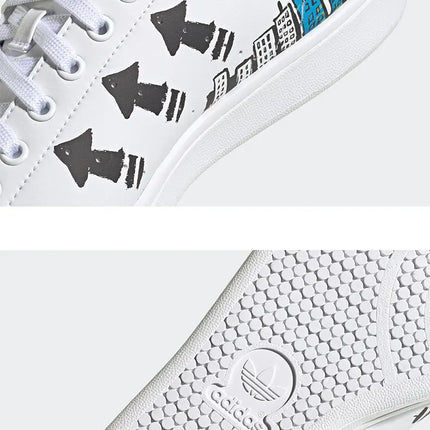 Scarpe da skate unisex originali Adidas STAN SMITH Trefoil GZ8841