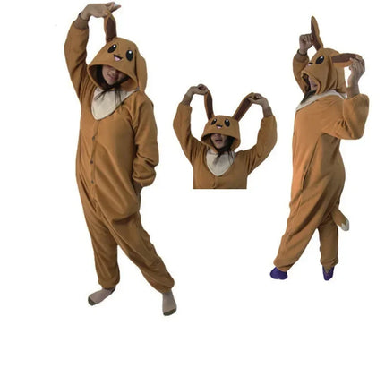 okemon Cosplay Kigurumi Onesie Snorlax Jigglypuff Umbreon Gengar Costume Halloween Adult Anime Bulbasaur Pajamas