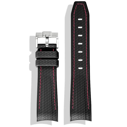 Cinturino in gomma per Swatch X Omega Joint MoonSwatch Cinturino sportivo impermeabile da 20 mm Cinturino con estremità curva in silicone per uomo donna platinumshop