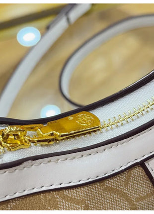 Borsa di lusso da donna 2026 Nuova borsa a tracolla diagonale a spalla singola stampata retrò in PU di alta qualità