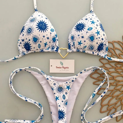 Micro Bikini 2026 Costume da bagno donna Nuovo costume da bagno sexy Halter Bikini Set brasiliano Biquini Perizoma femminile Beachwear Party Wear platinumshop