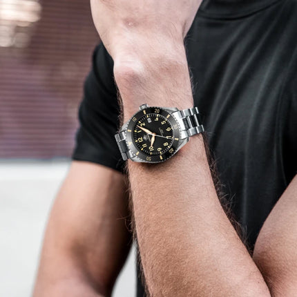 ADDIESDIVE Luxury Men's Watch MY-H9 Sapphire Crystal Ceramic Bezel 200m Waterproof Retro Luminous Diving Mechanical Wristwatch