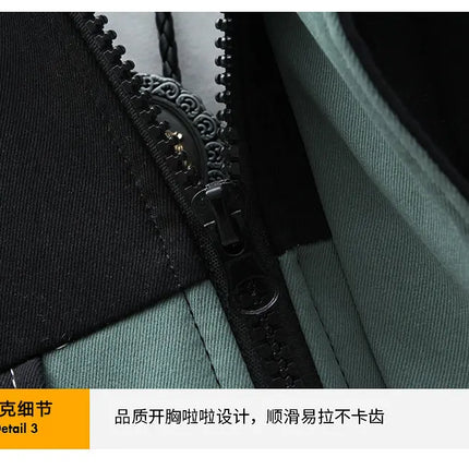 Casual Two-Piece Men's Sets 2026 Spring Autumn Loose Coats & Pant Tracksuits Outdoor Windproof Hooded Jacket And Jogger Clothing