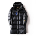 Winter Mens Down Coat Windproof Waterproof Outside Casual Outerwear Zip High Street Fashion Men Warm Hooded Windbreaker Jacket