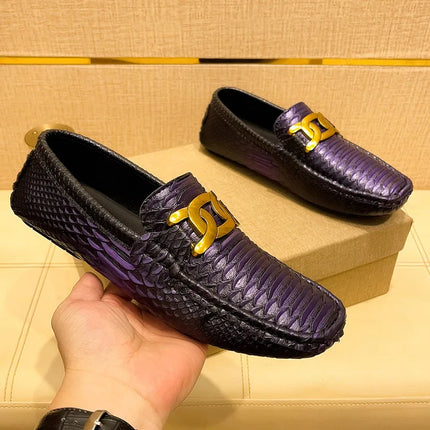 YRZL mocassini uomo scarpe Casual scarpe pigre fatte a mano mocassini da uomo mocassini traspiranti Slip on Big Size 48 mocassini da guida per uomo