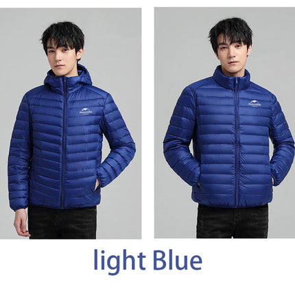 Naturehike Autumn Winter New Jacket Upgrade Ultra Dry Duck's Down Jacket Man Outdoor Camping Coat Ultralight Hiking Jackets