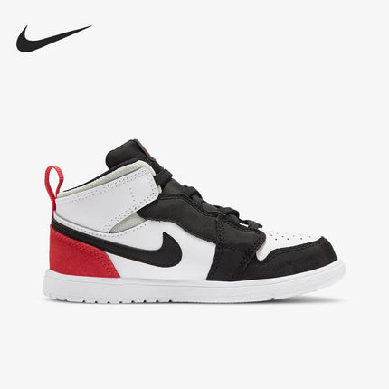 Scarpe da tavolo sportive per bambini Nike originali JORDAN 1 MID ALT (PS) AJ1 AR6352-100 platinumshop