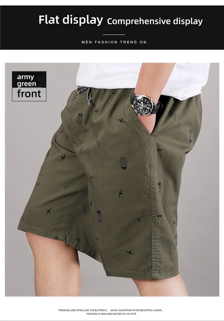 Top Quality 100% cotone Nuovo marchio estivo Moda casual Streetwear Pantaloncini da surf Pantaloni da uomo Pantaloni larghi con coulisse Abbigliamento da uomo platinumshop