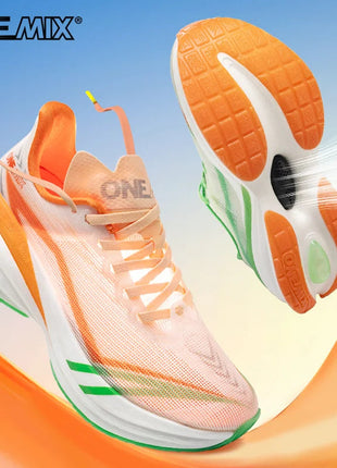 ONEMIX 2025 Estate Autunno Scarpe da corsa per uomo Design leggero Maratona ad asciugatura rapida Supporto per assorbimento degli urti Scarpe da ginnastica maschili platinumshop