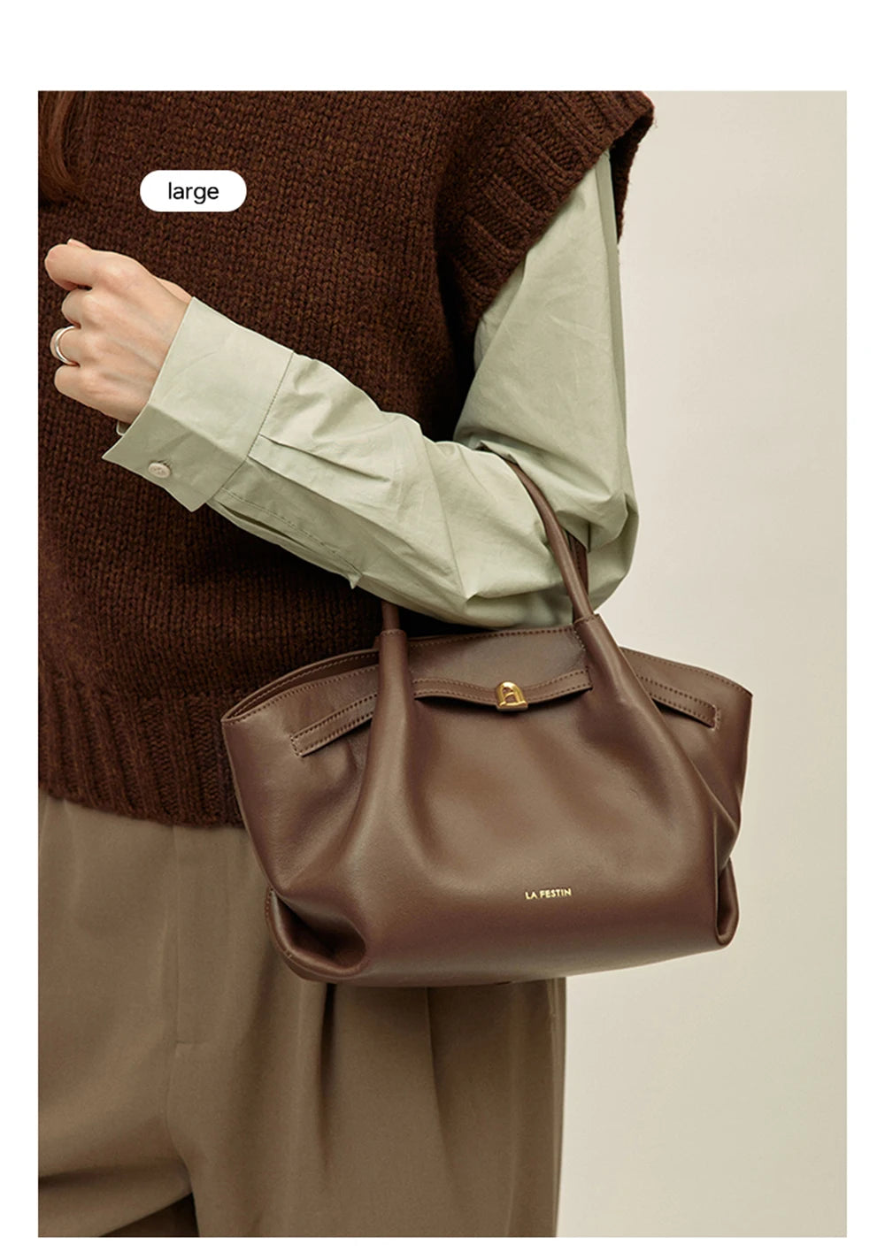 LA FESTIN Original Female bags New Handbag Women's bags Luxury brand Bag Fashion Shoulder Bag Crossbody Bag Bucket Bag