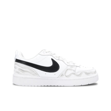 Scarpe da Skateboard Nike Court Borough Unisex Low Top Silver Moonlight BQ5448-100 (team1925-)