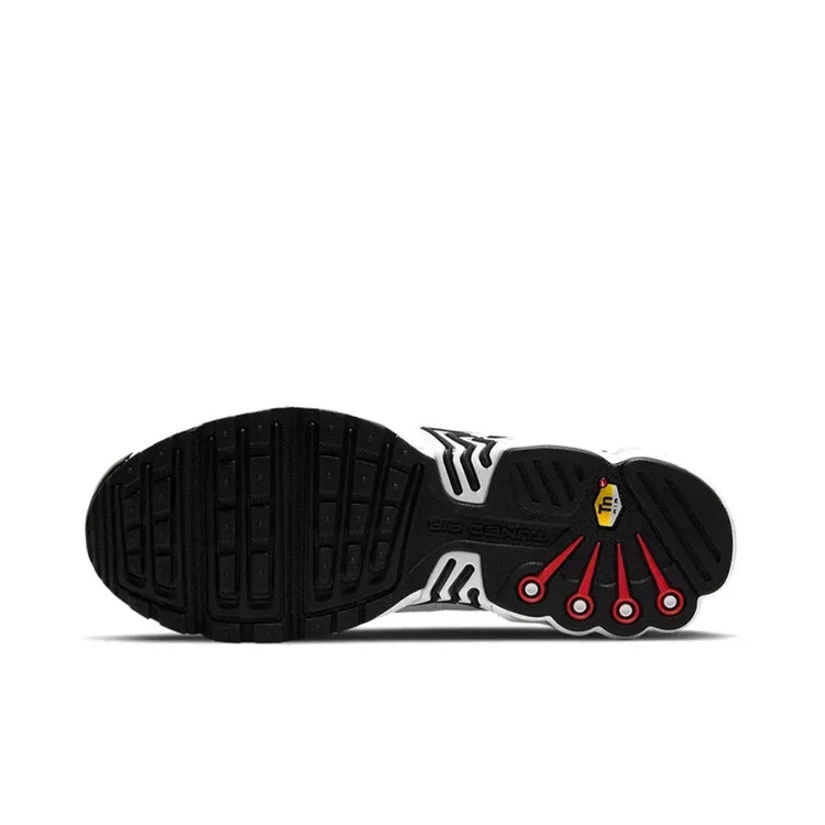 Nike Air Max Plus TN White Black Men Running Shoes Lightweight Comfortable Air Cushion Sports Sneakers