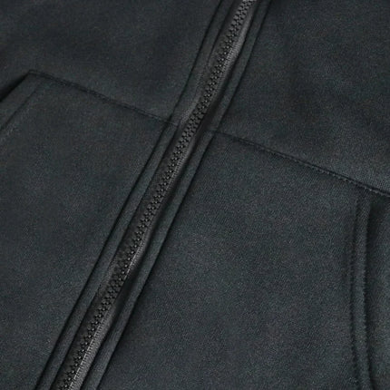 Women Zipper Hoodies Autumn Winter New Cute Cat Heatbeat Line Print Hoodies Hip Hop Streetwear Women Zip Up Jacket Coat Clothing