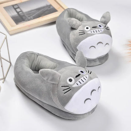 Onesie Totoro Animal Cartoon pour hommes et femmes, pantoufles de pyjama pour filles garçons,  drôle, olympiques d'hive ensemble