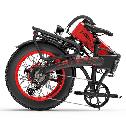 LANKELEISI X2000MAX E-Bicicletta per adulti 2000W 48V20AH City Ebicycle Pneumatico da 20 pollici Non pieghevole Strumento LCD Bicicletta elettrica