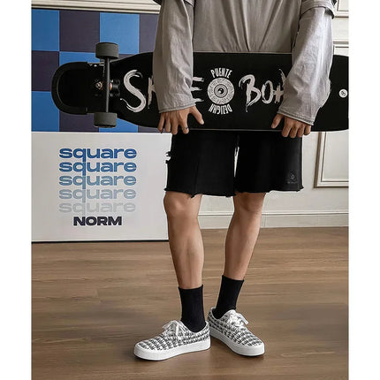 Designer Canvas Casual shoes for men  Flats Vulcanized Shoes Original printed sneakers male Skateboard street shoes men Tennis