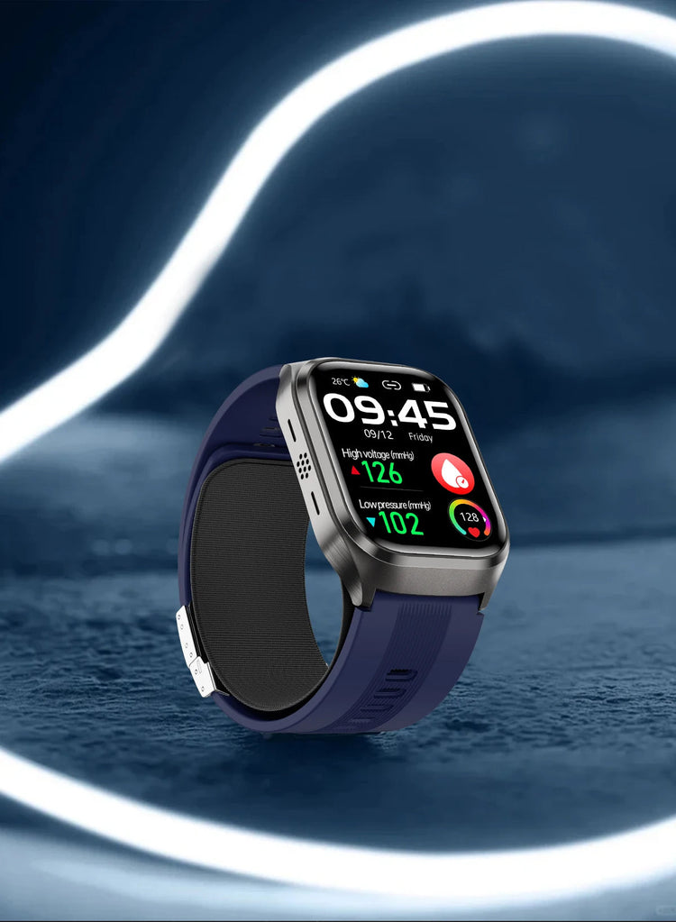 2026 Nuovo aggiornamento AI diagnostico Airbag pressione sanguigna precisa salute SmartWatch acido urico ECG lipidi nel sangue Smartwatch uomo donna platinumshop