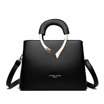 Luxury Handbags Women Bags Designer 3 Layers Soft Leather Shoulder Crossbody Sac Ladies Large Capacity Shopping Messenger Tote PlatiNum