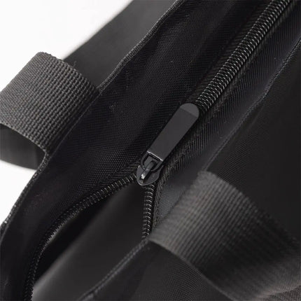 New Mesh Shoulder Bag Transparent Large Capacity Beach Bags Women's Hollow Multi-functional Bag