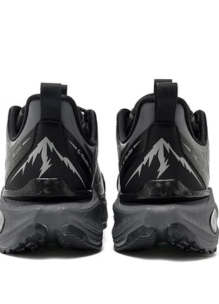ONEMIX Scarpe casual da uomo autunno inverno Scarpe da trekking antiscivolo e resistenti all'usura con assorbimento degli urti morbido ed elastico PlatiNum