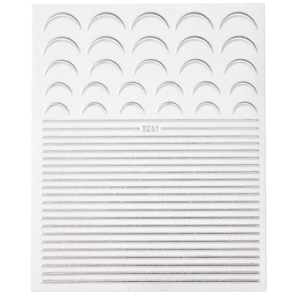 1PC 26-English Alphabet Number 3D Self-adhesive Nail Art Decal Sticker Word Small Letter Nail Decals Sticker Manicure Decoration