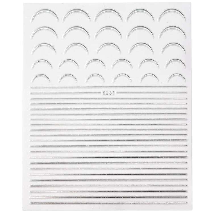 1PC 26-English Alphabet Number 3D Self-adhesive Nail Art Decal Sticker Word Small Letter Nail Decals Sticker Manicure Decoration