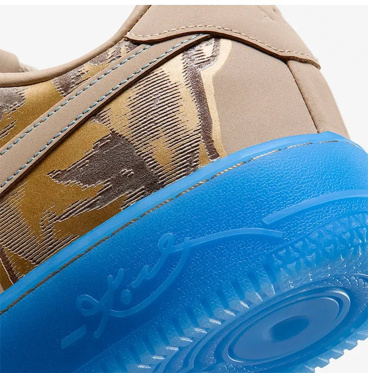 Nike genuine Air Force 1 men's and women's breathable, durable and fashionable board shoes IH1018-200