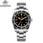 ADDIESDIVE 39mm Men's Analog Quartz Watch Ceramic Bezel K1 Domed Glass 200m Water Resistance C3 Super Luminous  Men's Dive Watch