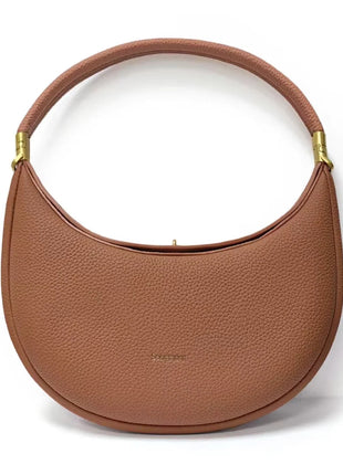 2025 Luxury Quality Half Moon Women's Shoulder Bag Crossbody Aesthetic Bags Women's Handbag Lock Catch Designer Underarm Bags PlatiNum
