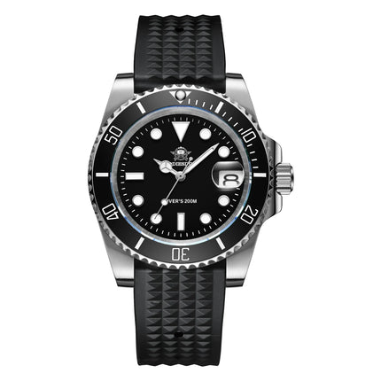 ADDIESDIVE MY-H3-2 Men's Dive Quartz Watch 41mm Fashion Stainless Steel Wristwatch 200M Calendar Display Luminous Watches ForMen