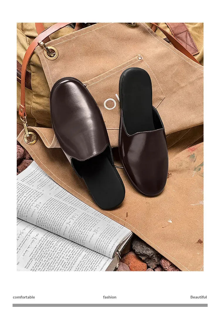 Nuovi Mocassini da Uomo 2026, Scarpe Eleganti di Lusso in Pelle Verniciata, Antiscivolo, per Esterni, Estive, Fatti a Mano