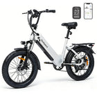 Bicicletta Elettrica Fat Tire Commuter Bodywel F20 500W 48V 15Ah con Autonomia 60-80KM, Pneumatici Fat 20