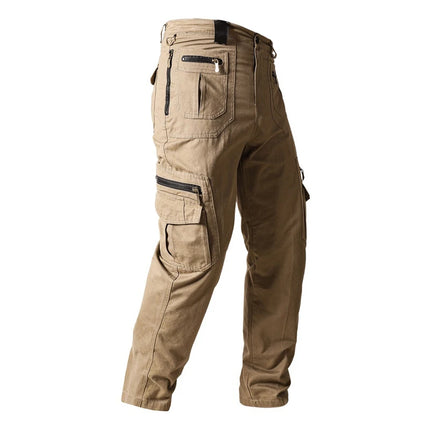 Cargo Pants Cotton Tactical Casual Pants Men Multi-Pockets Casual Pants Traninig Work Trousers For Man 2024 Plus Size 5XL