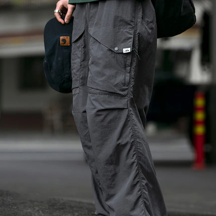 Spring Summer Korean Outdoor Functional Waterproof Cargo Pants For Men Clothing Harajuku Joggers Casual Breathable Pants Male