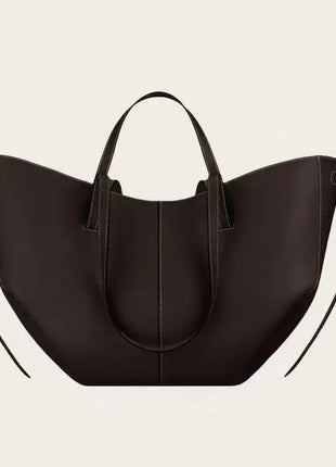 Borsa a secchiello retrò chic, ampia capacità, da indossare sotto il braccio o a spalla, design di moda senza tempo