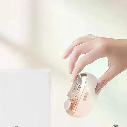 2 In 1 Electric Nail Clippers Manicure Anti-Splash Nail Trimmer For Baby Finger Toe Scissors Pedicure Thick Nails Cutter Tools
