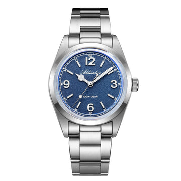 ADDIESDIVE 36mm Women's Quartz Watch Bubble Mirror Glass Super Luminous Lady Watch Stainless Steel 10Bar Waterproof Wristwatches