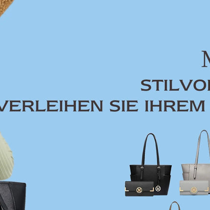 Miss Lulu Handbag DONNA, borsa shopper grande, borsa a tracolla con tracolla regolabile, versione migliorata