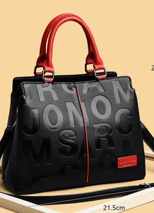 PU Leather Casual Crossbody Bags for Women Ladies Luxury Designer Tote Handbag Female Large Capacity Travel Shoulder Bag Sac PlatiNum
