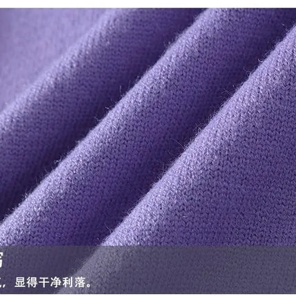 Solid Color Trendy Loose Knit Sweater With Coarse Yarn Weaving Pattern For Autumn And Winter Men's Top And Street Pullover