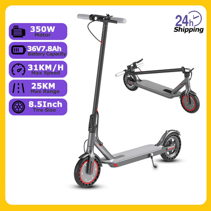 Nuovo Monopattino Elettrico AOVOPRO 500W TX01 / VP10 2026, Ruote da 8.5/10 Pollici, Batteria ad Alta Capacità 42V10.5Ah, 35 km/h, Autonomia 35 km, E-Scooter Smart per Pendolari con Ammortizzazione