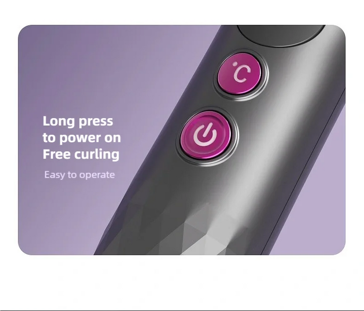 TINSOL 32MM Electric Rotary Curling Iron Automatic Hair Curler Negative Ion Air Rotating Curling Bar Professional Styling Tool